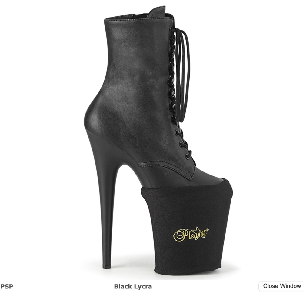 Platform Heel Protector- Pleaser NWT